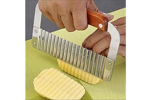 The Ultimate Poop Knife: Crinkle Potato Cutter for a Clean Cut