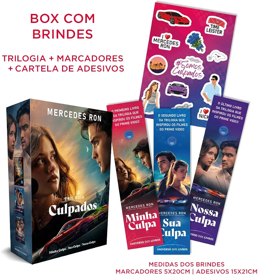 Box Trilogia Culpados- Edição com brinde!