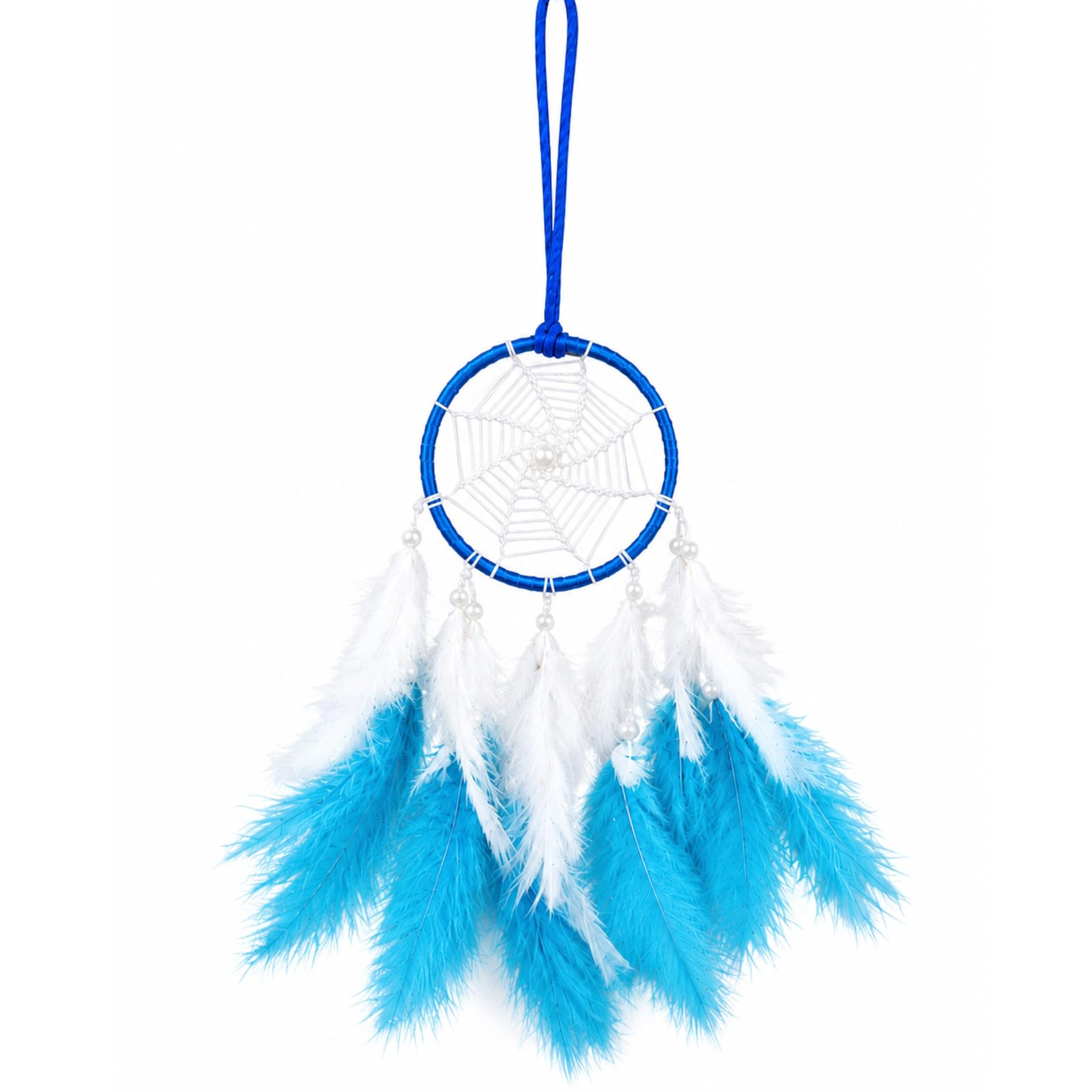 Dream Catcher Car Hanging for Rear View Mirror | Handmade Feather Hanging Ornament for Car Interior, Home & Office Decor | Boho Decorative Gift-image-37