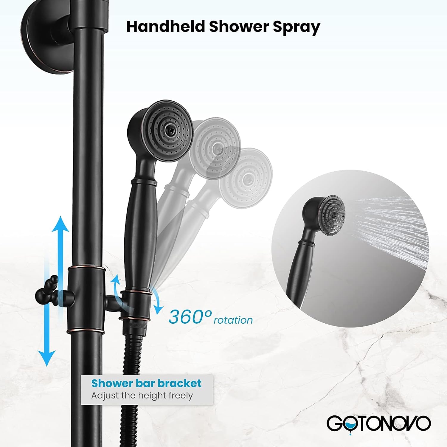 Flash Sale Buy 1 get 1 Wall Mounted Oil Rubbed Bronze Bathroom Rainfall Shower Faucet System Set Mixer 8-Inch Round Head Double Knobs Cross 2Handle Bathroom Bathtub Hand Spray Tub Tap Bathroom Fixtures Exclusive Wall Mounted Oil Rubbed Bronze Bathroom Rainfall Shower Faucet System Set Mixer 8-Inch Round Head Double Knobs Cross 2Handle Bathroom Bathtub Hand Spray Tub Tap Bathroom Fixtures