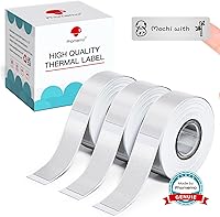 Vista 15 de Phomemo Labels D30 - Cinta de etiquetas autoadhesivas, etiquetas maestras de impresión en negro sobre blanco, papel térmico autoadhesivo, 160