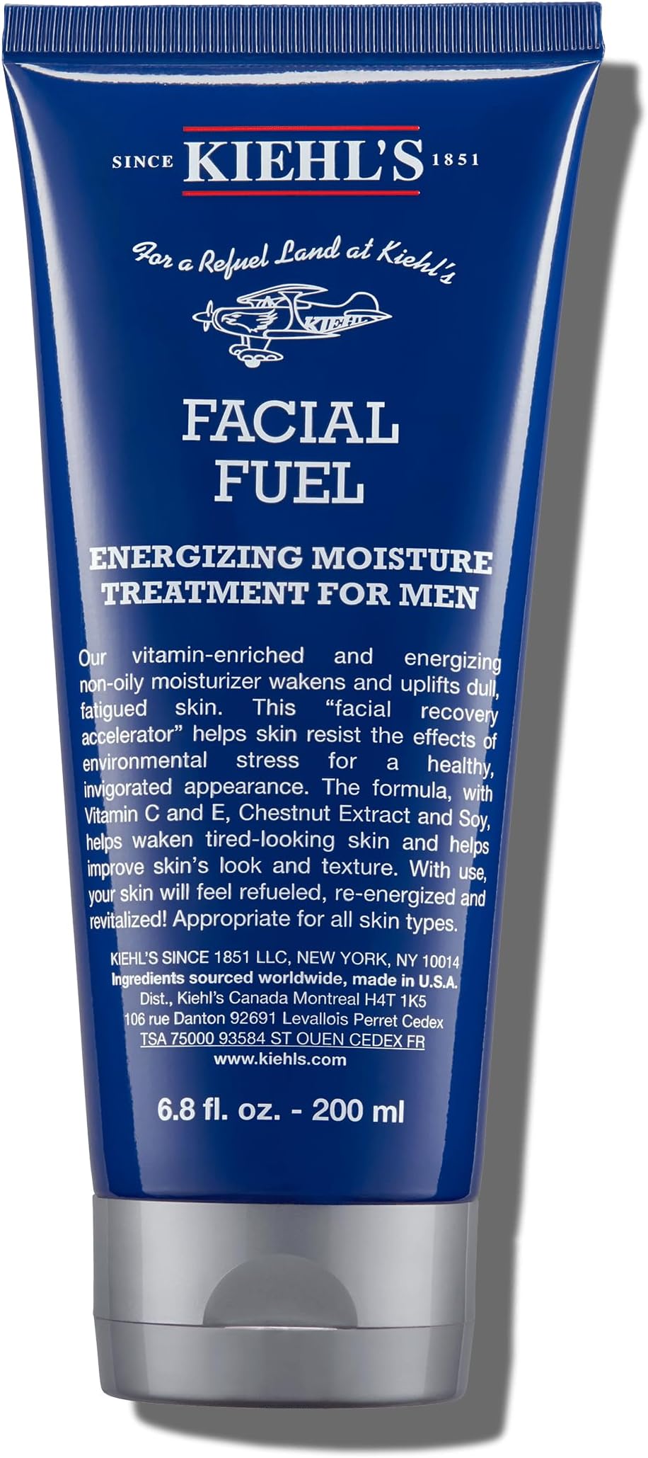 Facial Fuel Energizing Moisture Treatment for Men, 200 ml