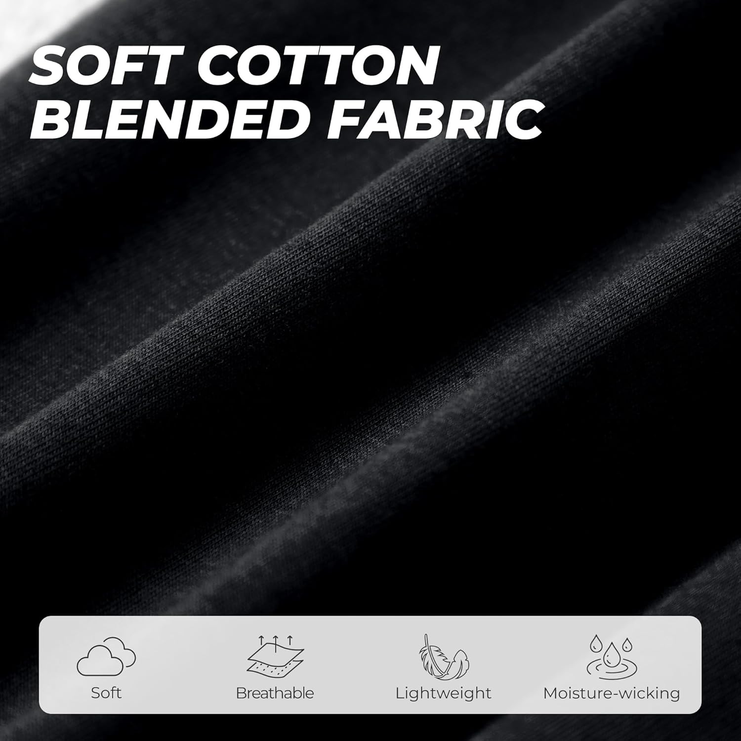 U2SKIIN Mens Cotton Pajama Pants Soft Lightweight Lounge Sleep Pj Bottoms with Pockets and Button Fly - Image 2