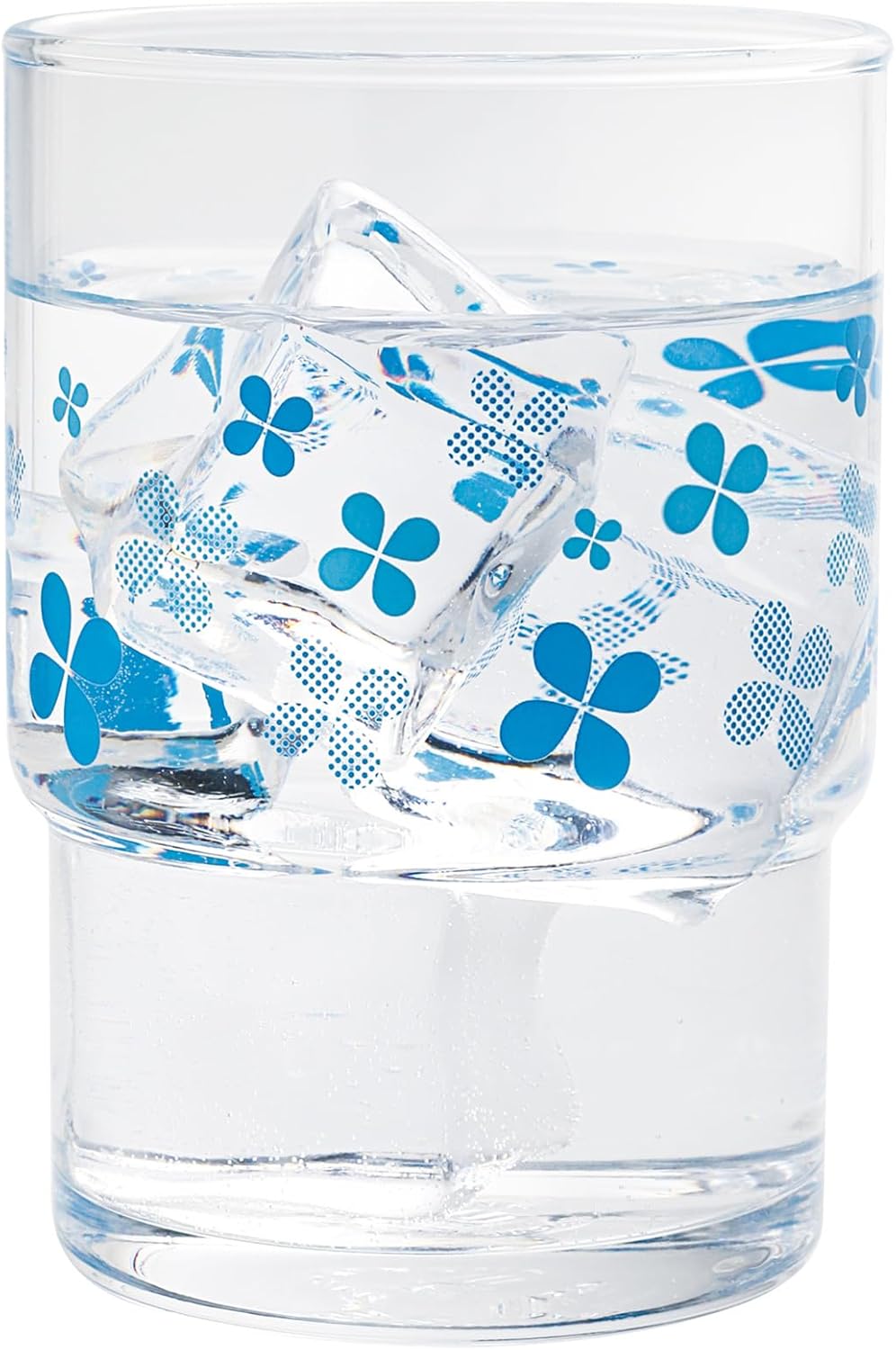 Toyo Sasaki Glass Glass Reproduct! Showa Print Glass, Stacked Tumbler, Lime, Made in Japan, Dishwasher Safe (Sold by Case), Clear, 8.5 fl oz (250 ml), Set of 48 0.5 fl oz (250 ml), 00346HS Lime