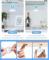 Vista 5 de WILLED Luces Puck RGB Recargables con Control Remoto, Iluminación Inalámbrica Bajo Gabinete, Luces de Botón Regulables, Función Multicolor