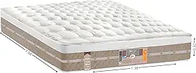 Colchao Casal Castor Silver Star Mola Pocket Air One Face 138X188X032