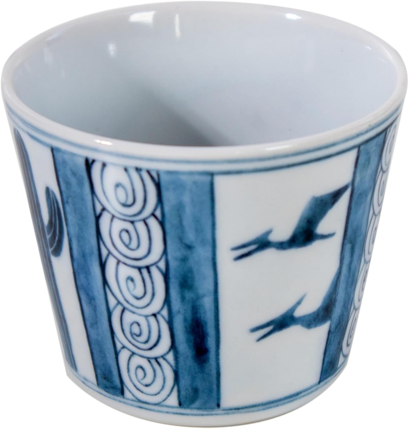Awasaka EK88-F01 Edokko Dinosaur, Medium Bowl, Made in Japan, φ6.1 x 1.8 inches (155 x 45 mm)