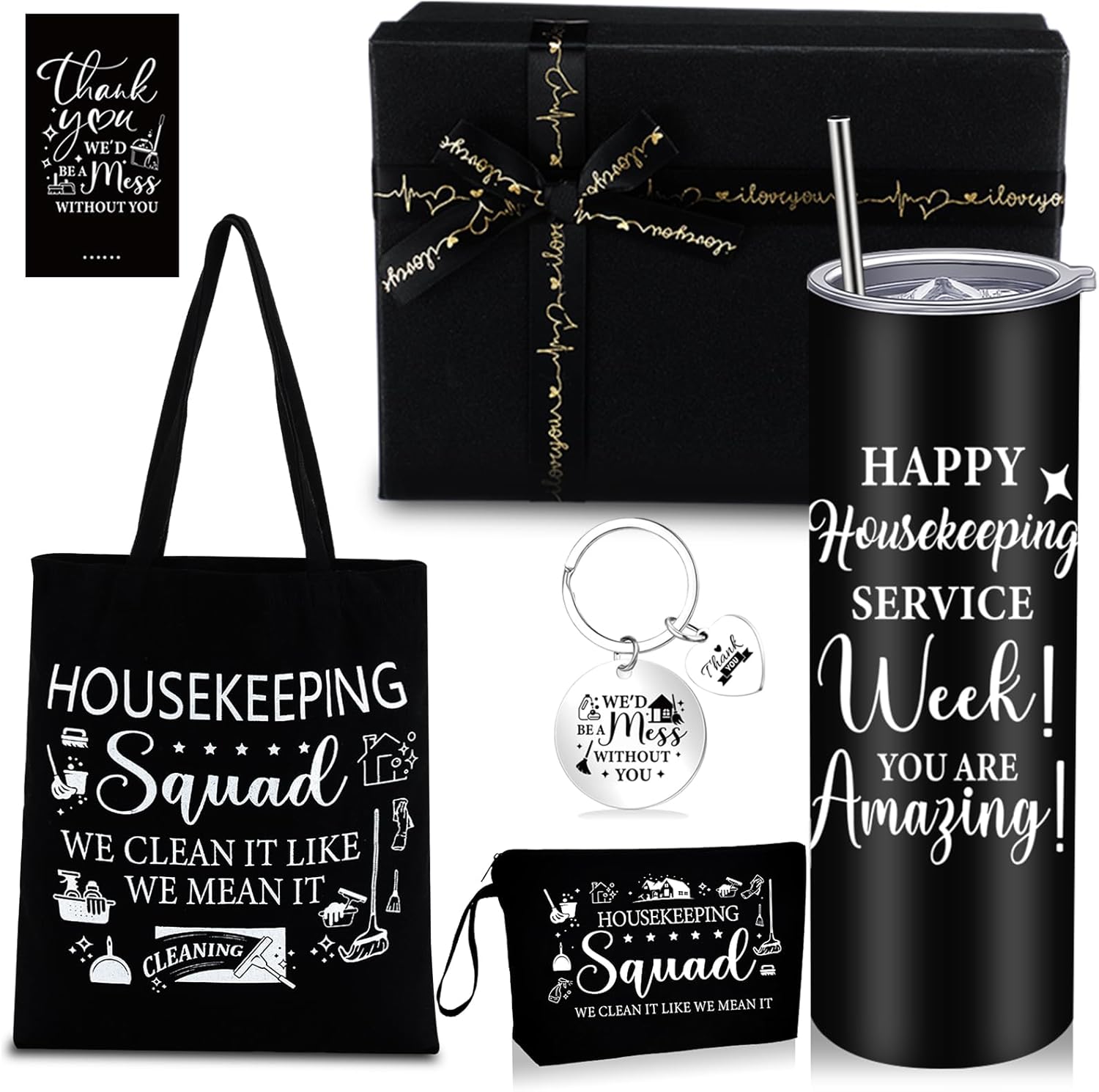 Amazon.com: Meanplan 6 Pcs Housekeeping Appreciation Gifts for Women 20 ...