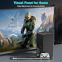 Vista 6 de Adaptador HDMI a DisplayPort 4K a 60Hz HDMI activo 2.0 macho a DP 1.2 hembra Convertidor HDMI unidireccional Cable compatible con HDCP 2.2