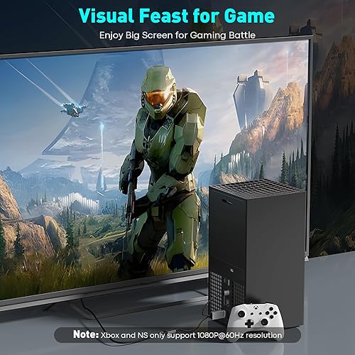 Miniatura 6 de Adaptador HDMI a DisplayPort 4K a 60Hz HDMI activo 2.0 macho a DP 1.2 hembra Convertidor HDMI unidireccional Cable compatible con HDCP 2.2 para PC,