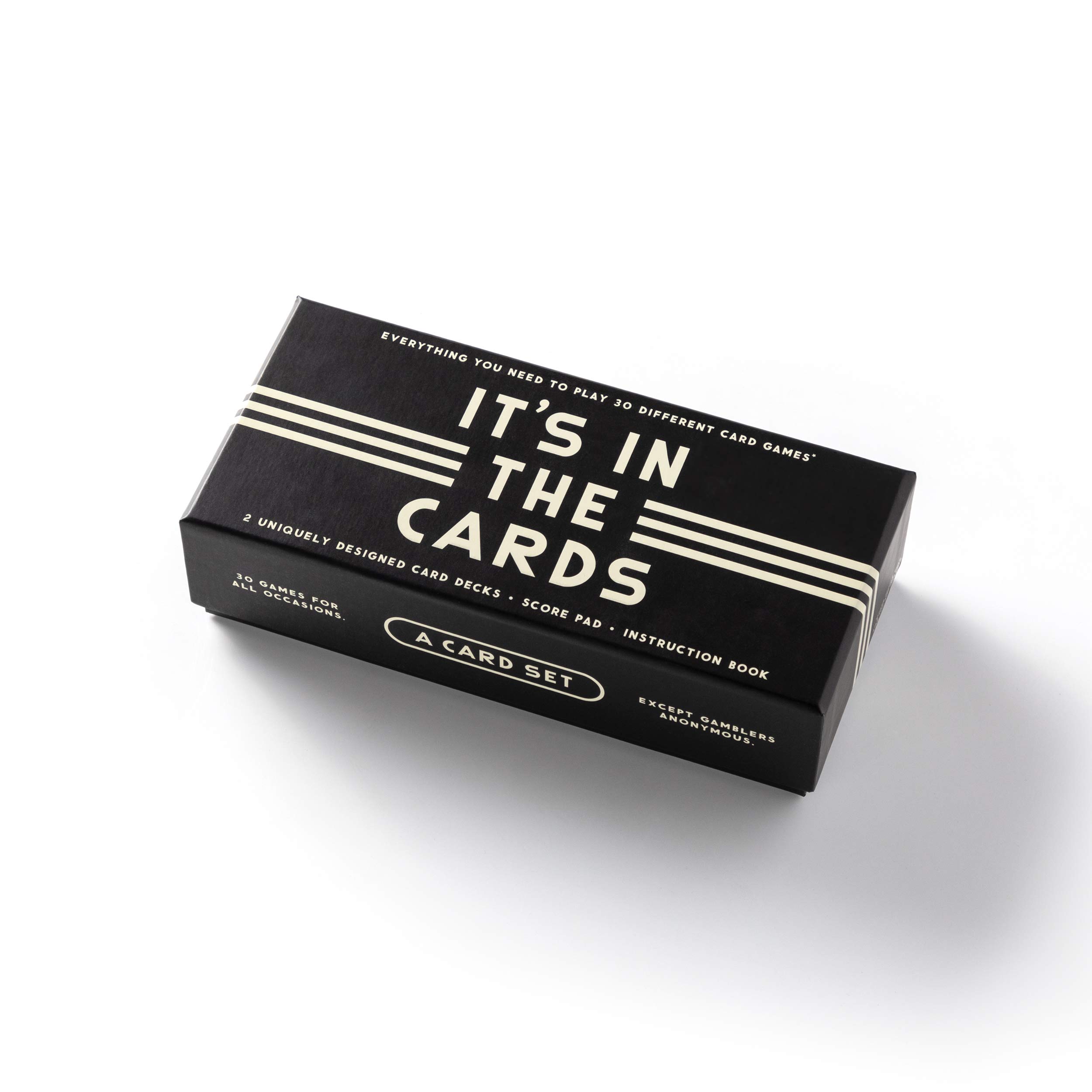 Brass Monkey It’s In The Cards Card Game Set