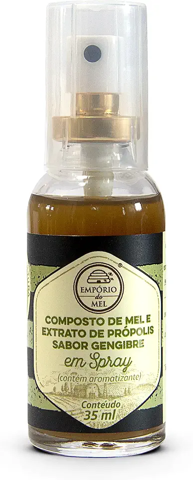 Spray Mel sabor Gengibre 35ml - Empório do Mel