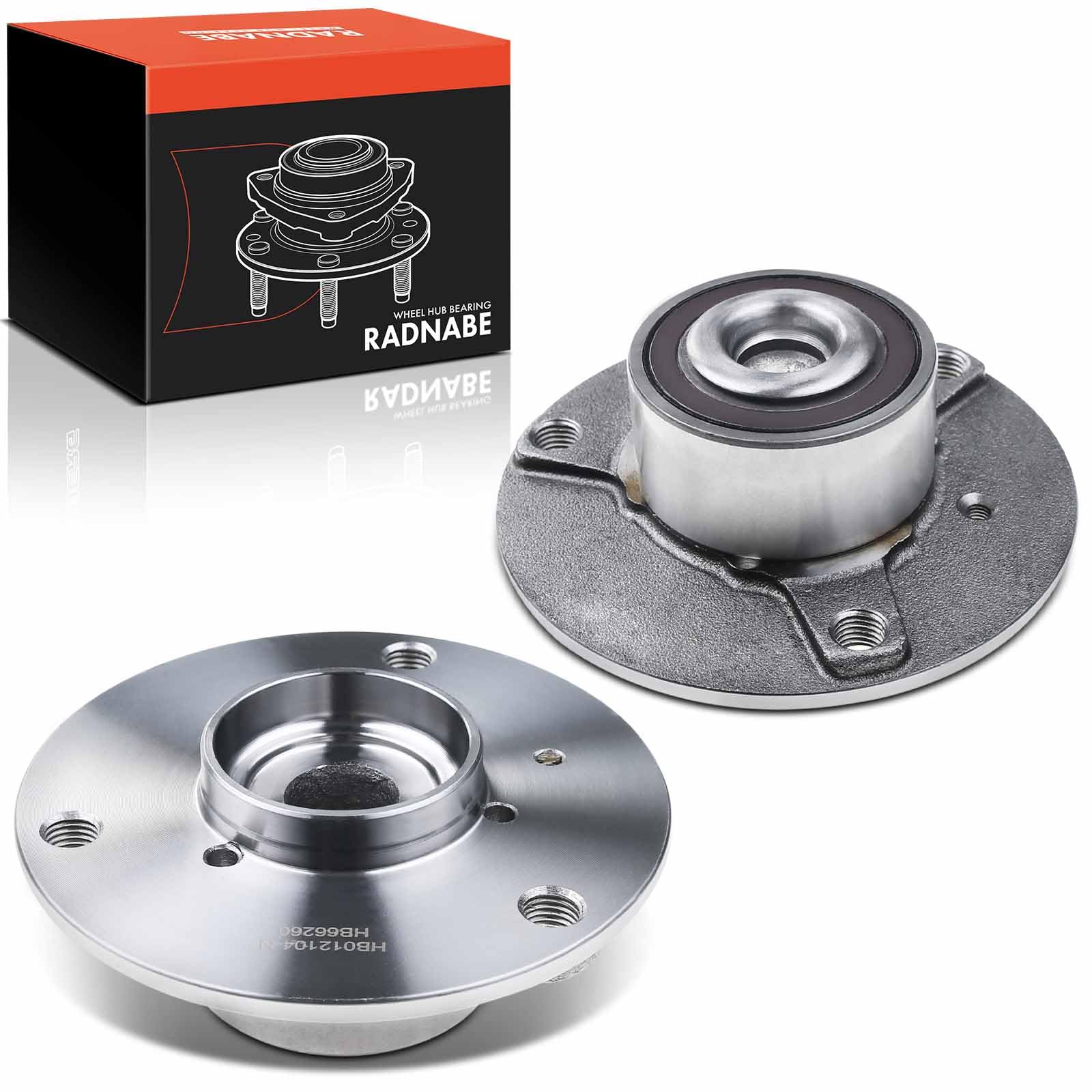 Frankberg 2x Cuscinetti ruota Anteriore Con Anello magnetico ABS