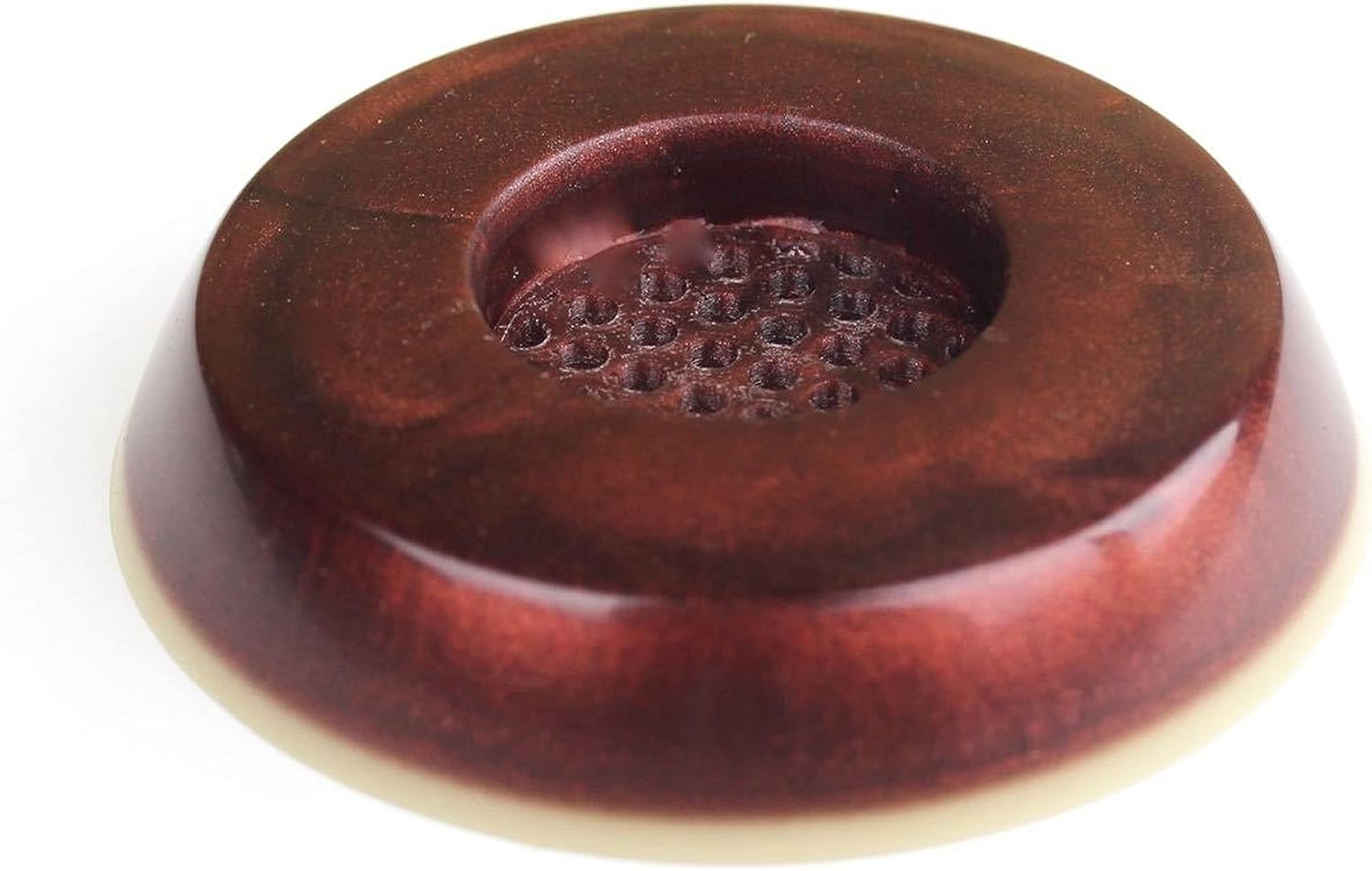 Black Pearl 3437 Cello and Bass Hybrid Endpin Holder - Grips Prevent Slippage - Unique Multi-Micro Holes - Easy Adjustment - Lightweight, Compact - Perfect for Cellists and Bassists USA Made