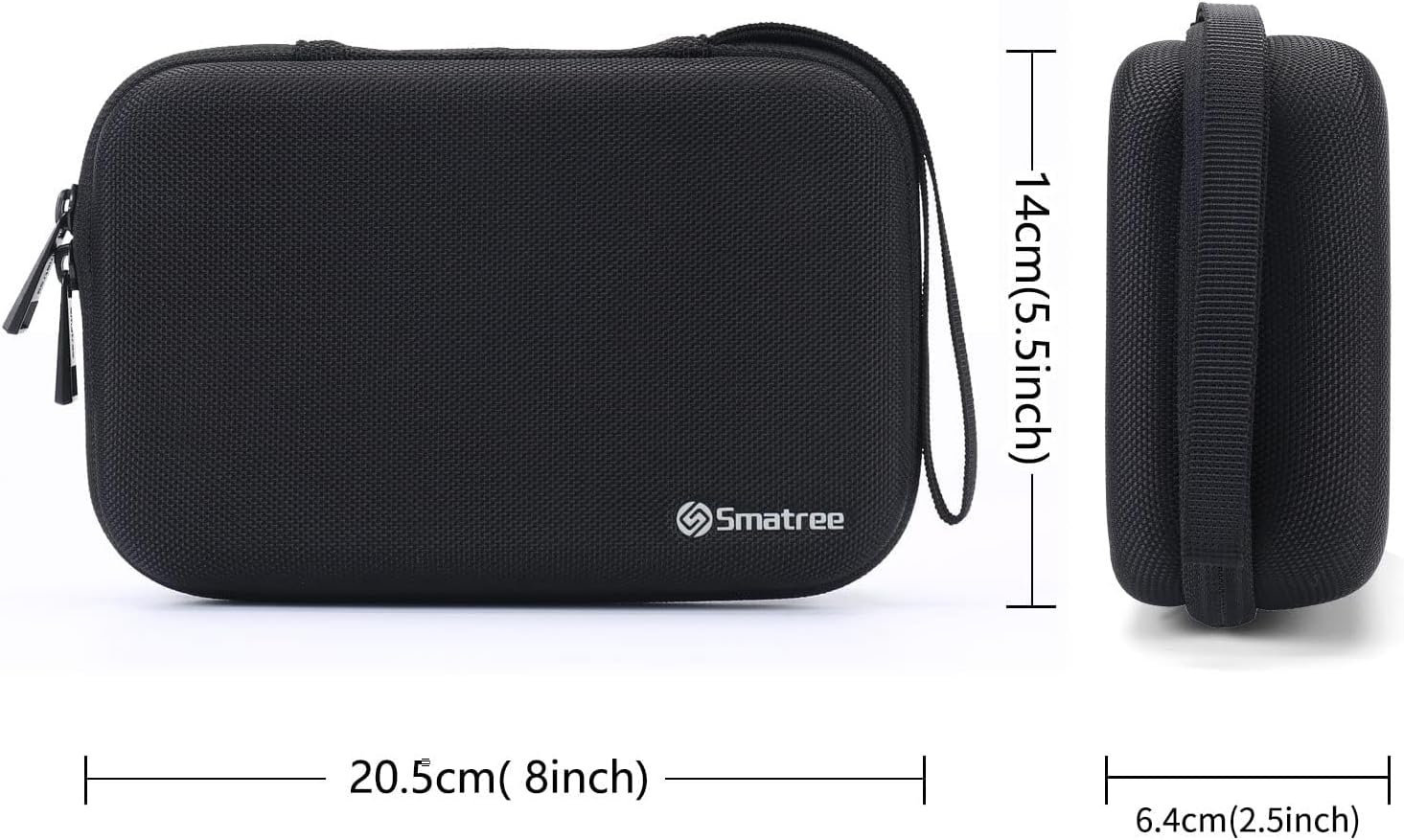 Smatree Hard Accessory Organizer Case Compatible for 14-16inch Apple Pencil,MAC Mini/Magic Trackpad/Magic Mouse/AirPods Pro3/MagSafe Charge/Magsafe Power Adapter,BeatsX,Monster Magnetic Charging Cable