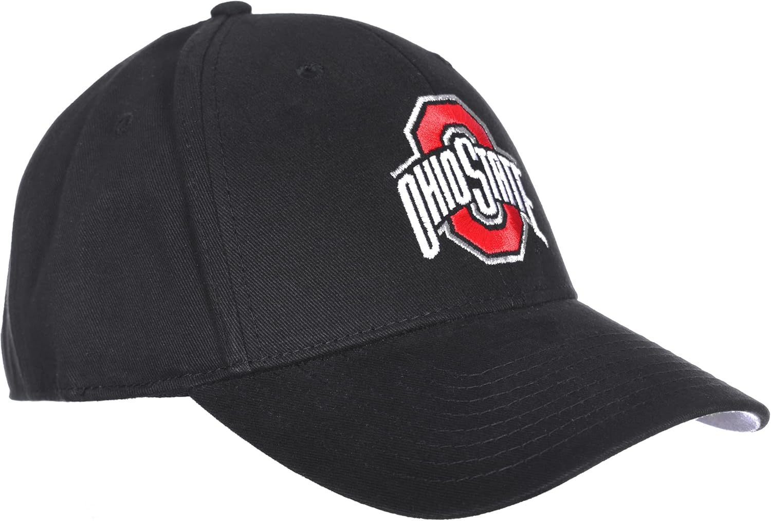 Collegiate Headwear Ohio State Buckeyes Men's MVP Ball Cap (Black) - Image 2