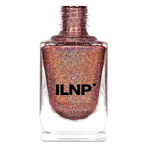 Miniatura 521 de ILNP Madison Ave Esmalte de uñas holográfico metálico rosa antiguo