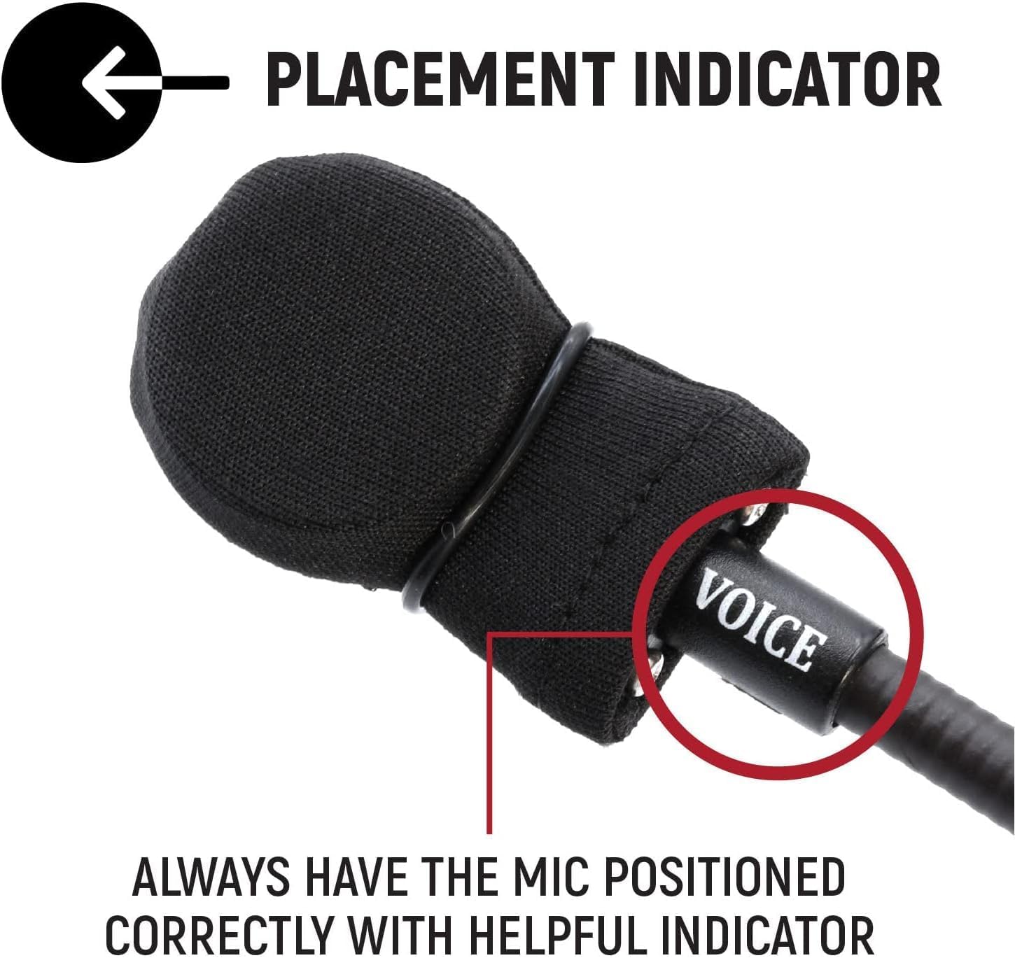 Rugged NASCAR Helmet Kit Headset for Racing Radios Communications Electronics - Features M101 Mic Flex Boom 3.5 Ear Bud Jack