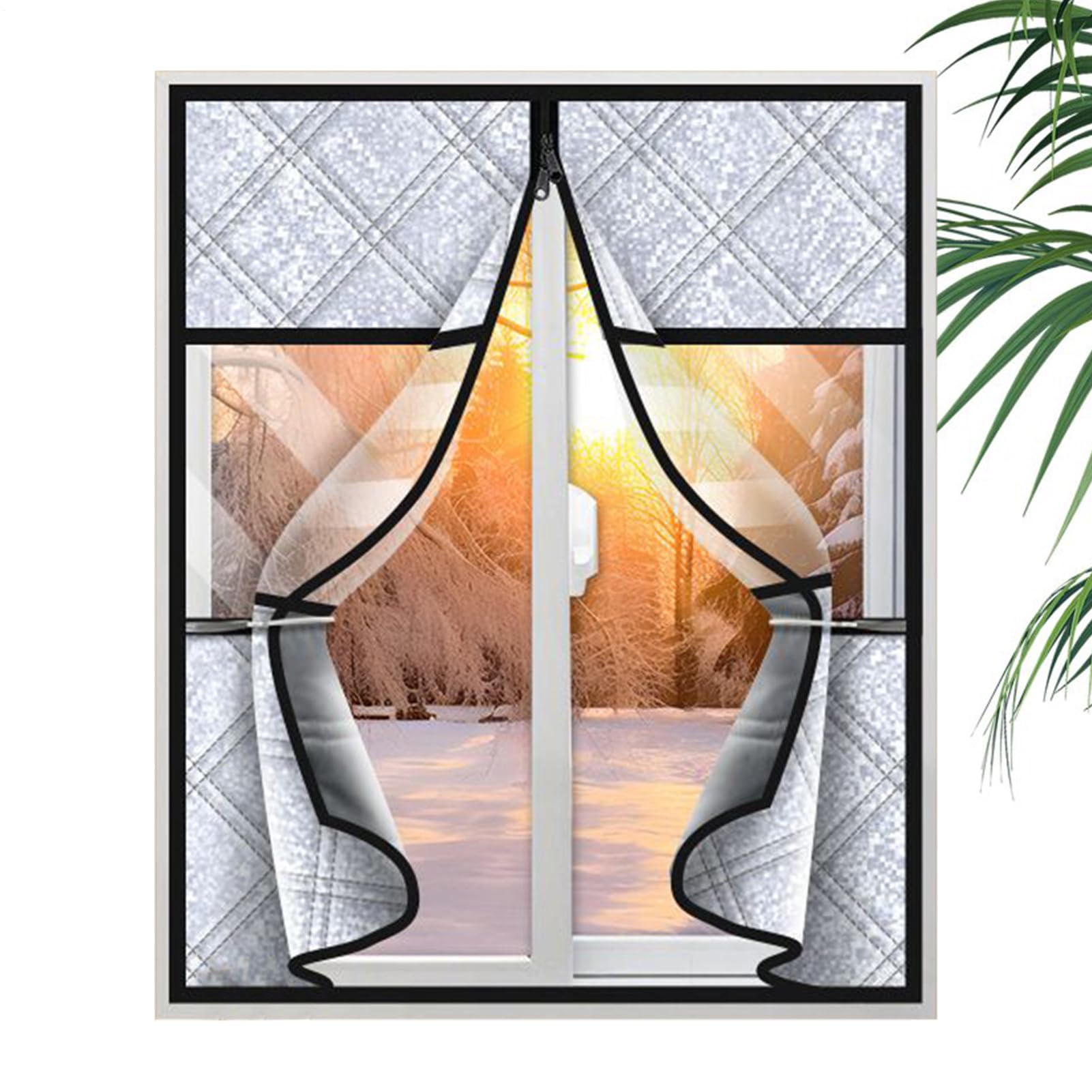 Store thermique hivernal pour salle de bain et appartement cosy