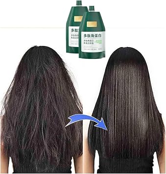 Polypeptide Keratin Hydrating Smoothing Hair Damage Repair Cream, Keratin Hair Mask, Nourishing & Conditioning Leave-In Deep Conditioner,Deep Conditioning Hair Mask,for Dry&Damaged Hair (1pcs)