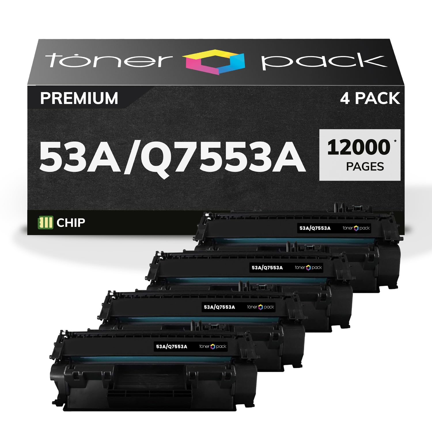 Cartucho De Tóner Compatible LCL 53X - 7000 Páginas, Para HP LaserJet P2014/P2015, Canon LBP-3310/3370