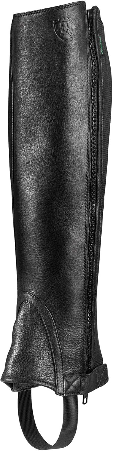 Ariat Unisex Breeze Cool Comfort Half Chaps XS BLACK