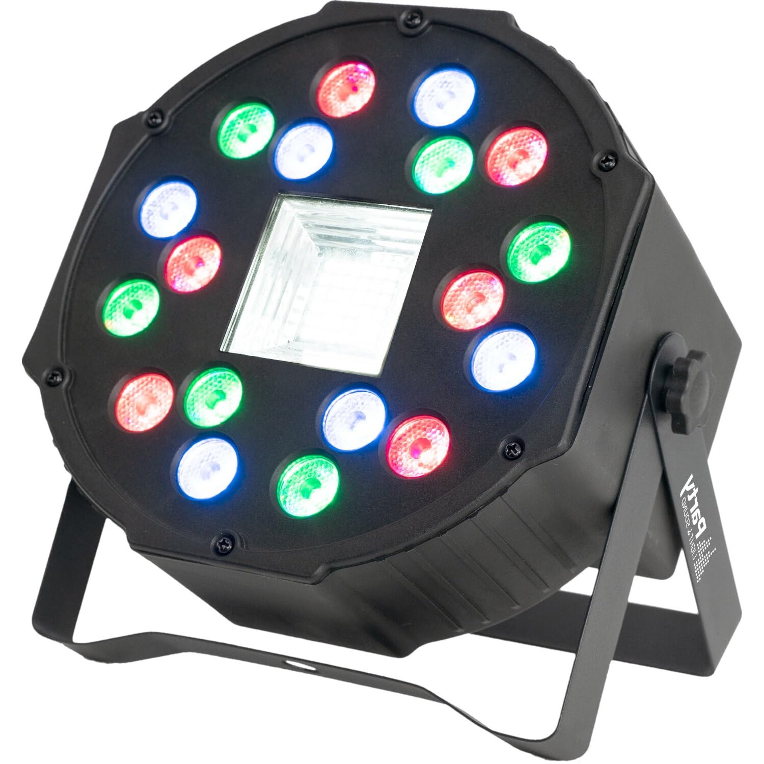 Générique Karaoké Pack LTC KARAOKE-STAR2MKII Enfant - Bluetooth USB SD 100W 2 Enceintes 2 Micros 1 Ampli - Projecteur 2-en-1 par Stroboscope Cadeau
