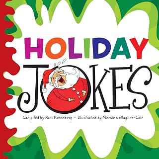 Holiday Jokes by Pam Rosenberg: Hah-larious Joke Book for Christmas, Halloween, Valentine's Day & More Family Laughs