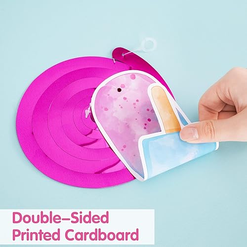 Miniatura 11 de Remolino colgante para fiesta de dinosaurios para niñas, 20 piezas, decoraciones de fiesta de cumpleaños de dinosaurios para niños, baby shower