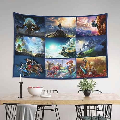 Tapiz para colgar en la pared, diseño de ventana para dormitorio, decoración del hogar, 40 x 60 pulgadas