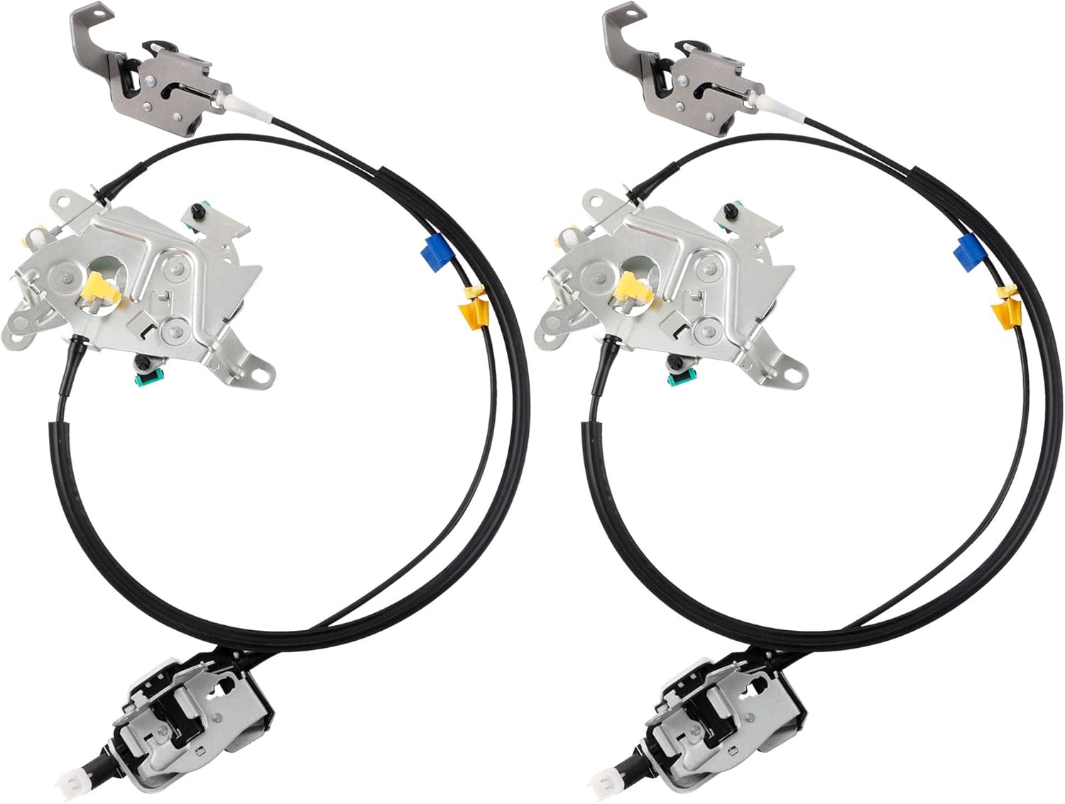 Gledewen Rear Door Lock Latch Actuator LH RH Compatible with 2008-2016 Ford F-250 / F-350 Super Duty Repalces AC3Z28264A01B AC3Z28264A00A 2PCS Driver and Passenger Side Power Door Lock