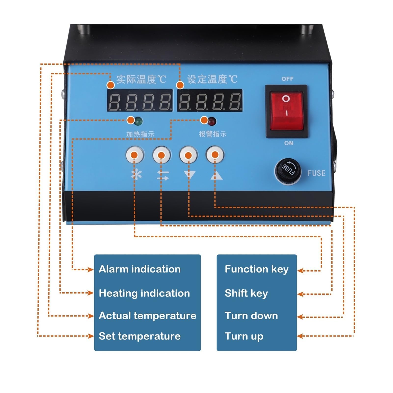 Pot de fusion de plomb 400 W avec affichage LED 30-600℃ four électrique 1320 g