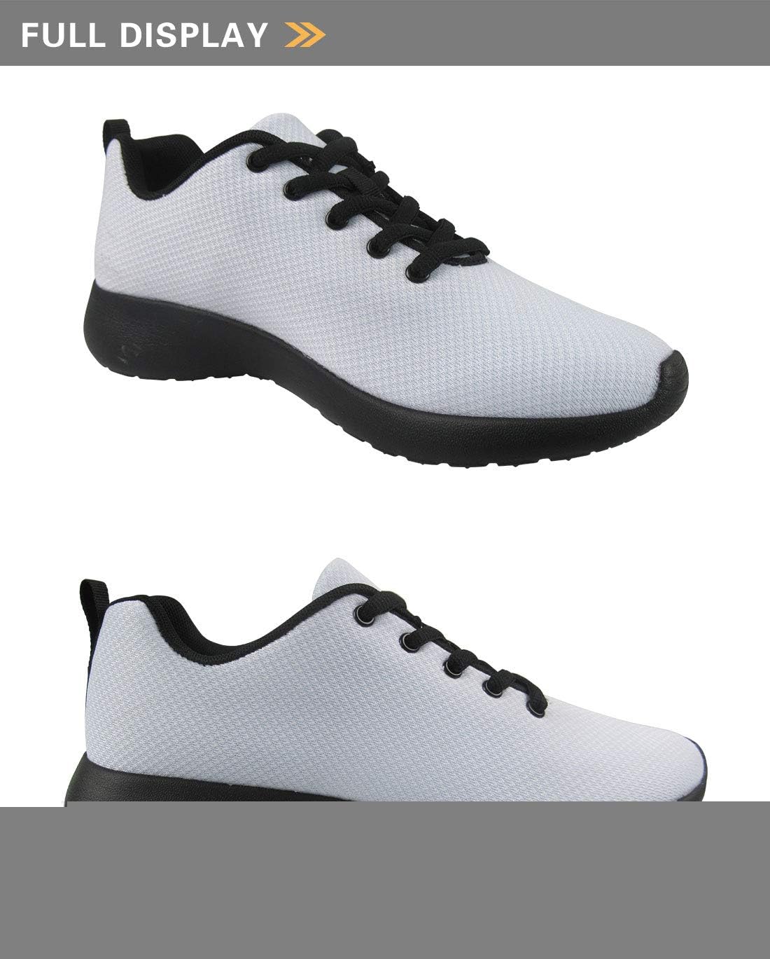 Upetstory Womens Gym Sports Running Fitness Tennis Sneaker Shoes Dental Pattern