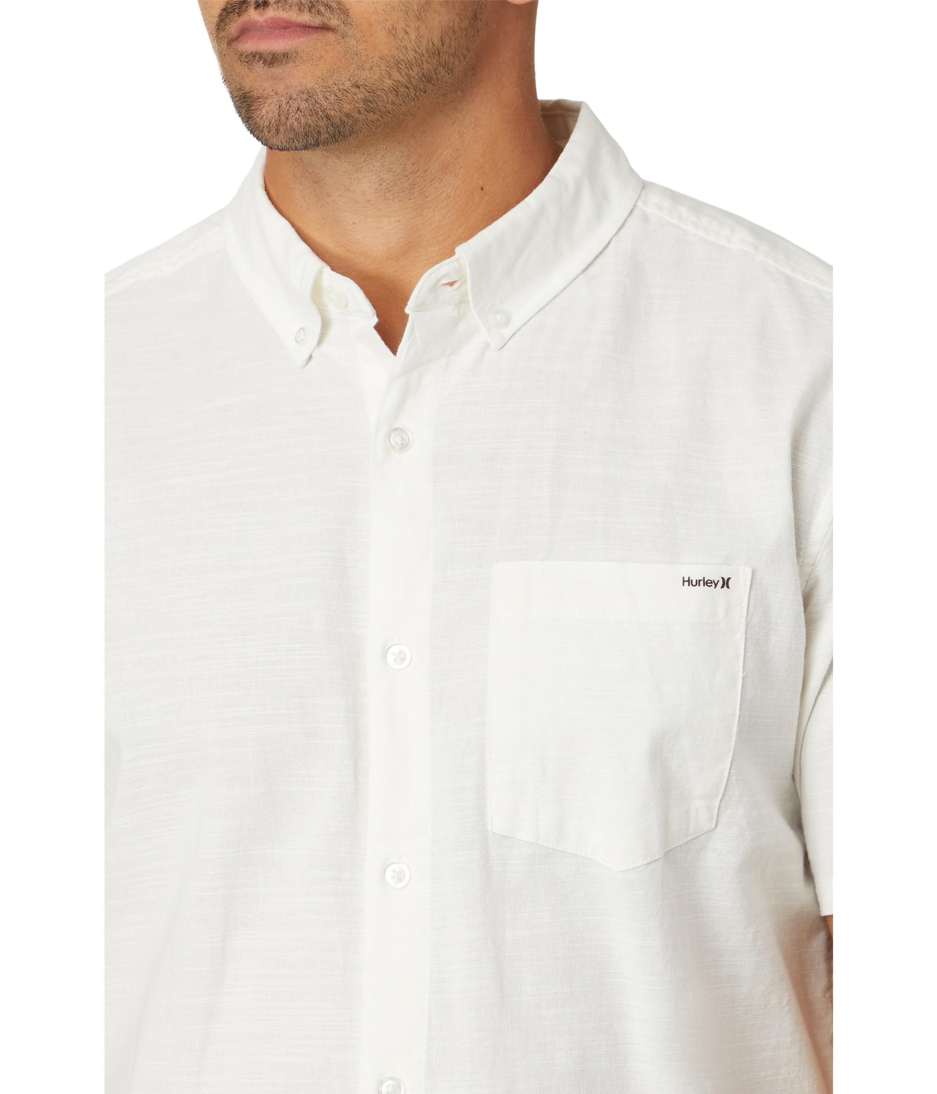 Hurley O & O Stretch SS Camisa para Hombre