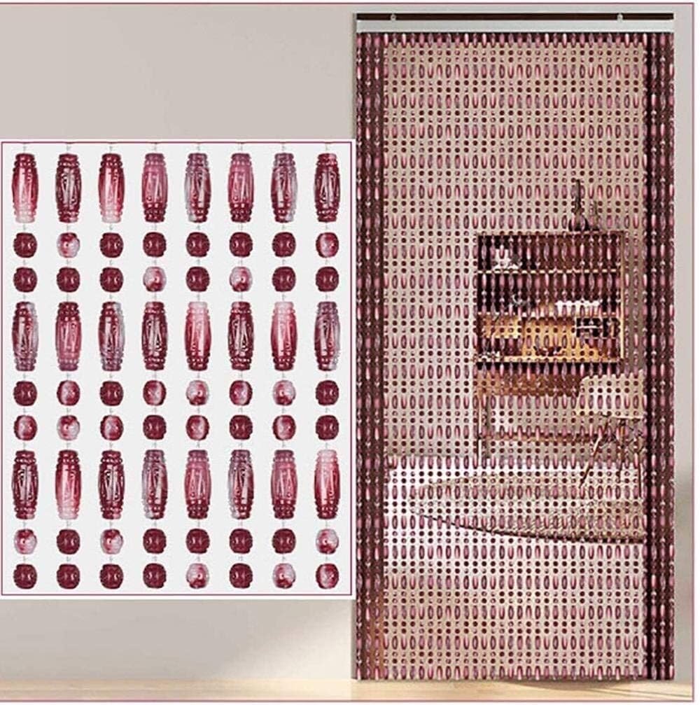 Rideau perlé de porte haut de gamme en polycarbonate 100 strands pour salon