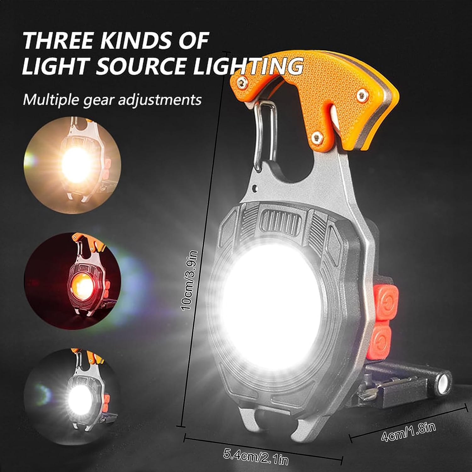 GL-7, lampada da lavoro ricaricabile a LED COB - 12/24/230V, lampada led ricaric GL-7, lampada da lavoro ricaricabile a LED COB - 12/24/230V, lampada led ricaric