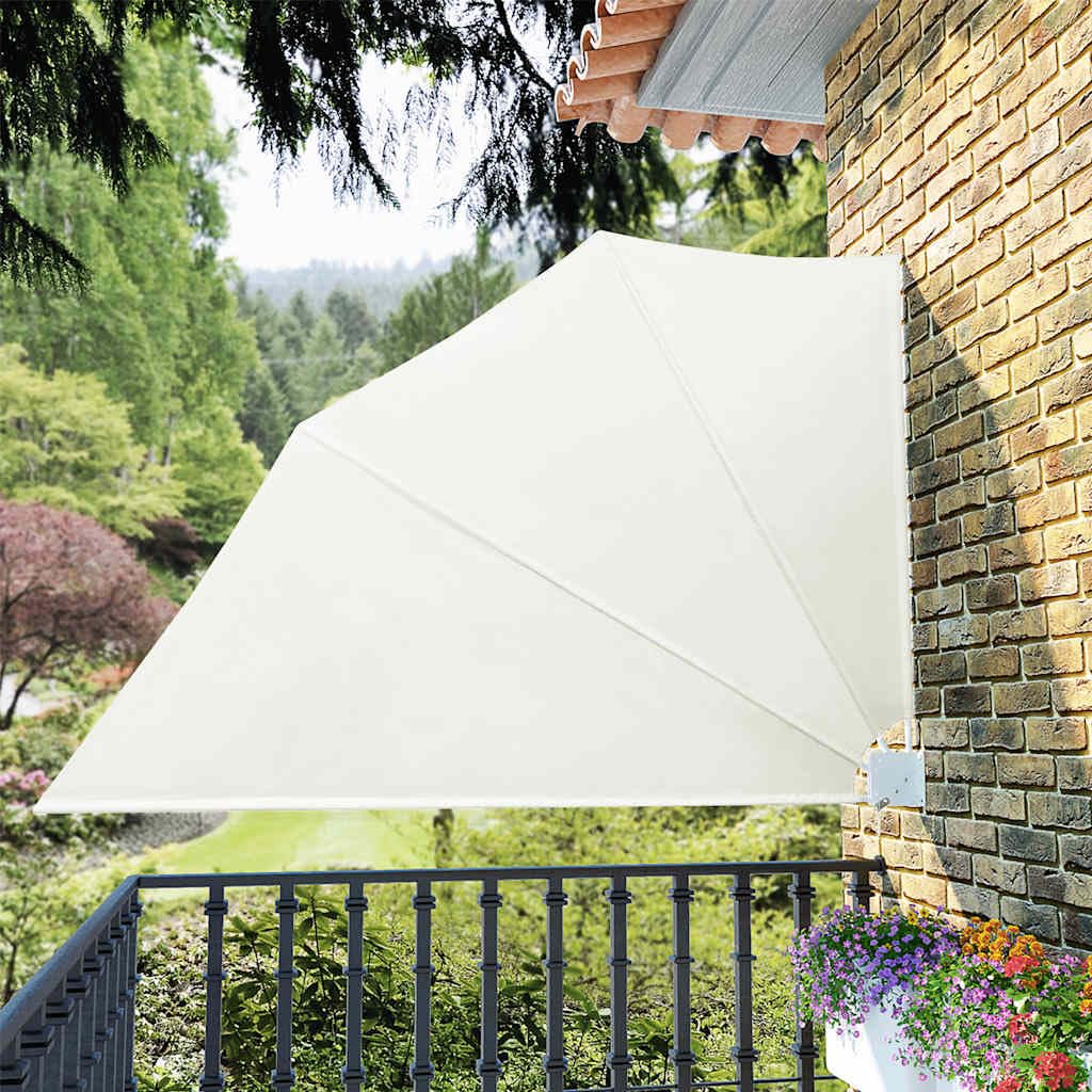Abanico plegable para balcón de 240 x 160 cm para crear sombra en tu terraza