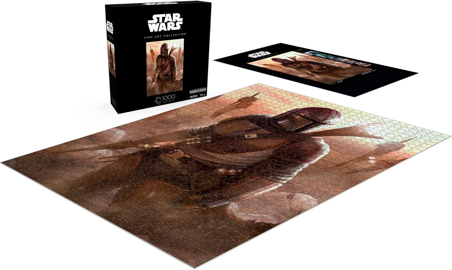 Buffalo Games - Star Wars – The Calm After – Puzzle de 1000 pièces pour Adultes – Puzzle Stimulant Parfait pour Les soirées de Jeu – La Taille finie est de 68 x 50 cm