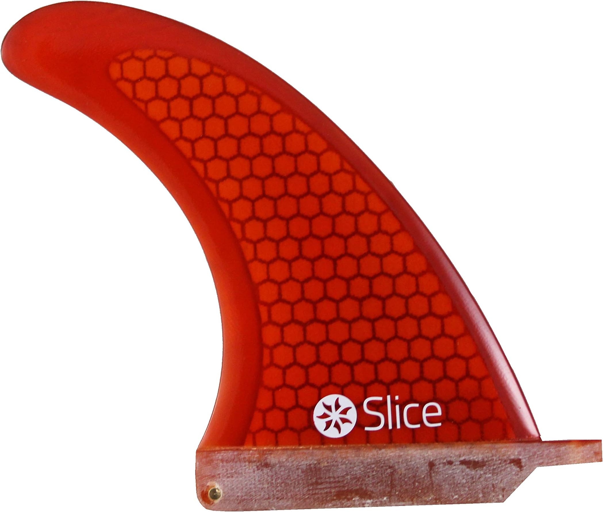 Northcore Surfing and Watersports Accessories - Slice RTM Hexcore Centre Fin 9" - Orange - Resin Transfer moulding