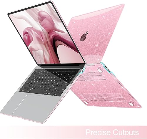 Miniatura 13 de B BELK Funda rígida compatible con MacBook Air de 13 pulgadas 2021 2020-2018 versión A2337 A2179 A1932, carcasa rígida para MacBook Air M1 de 13.3