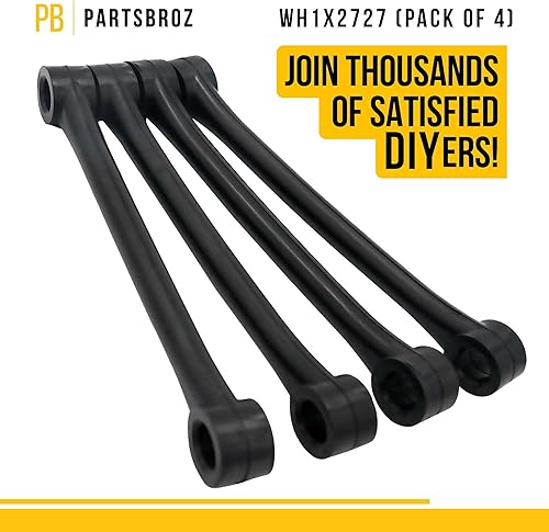 Miniatura 5 de PartsBroz WH1X2727 - Correa de amortiguación de bañera compatible con lavadora de punto de conexión eléctrica general - Sustituye a AP2044899