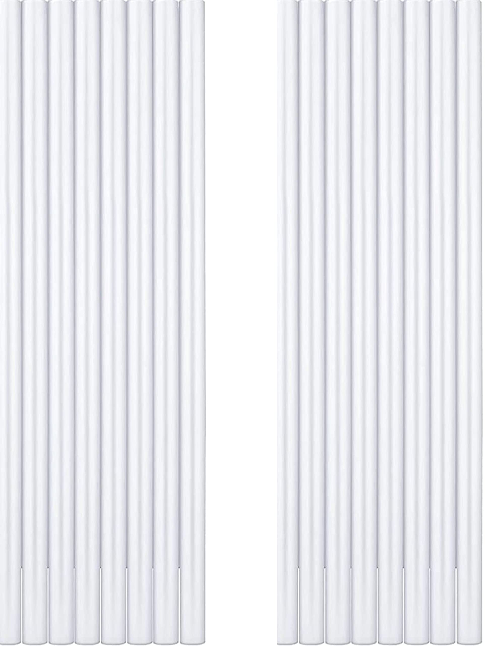 Bake House Plastic White Dowel Rods for Tiered Cake Construction, (30 cm x 1 cm) 16 Pieces (8 x 2 pack off 16)