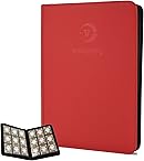 9 Pocket Zipper Card Binder - Ringless,9-Slot 20 Pages Trading Card Holder, Premium...