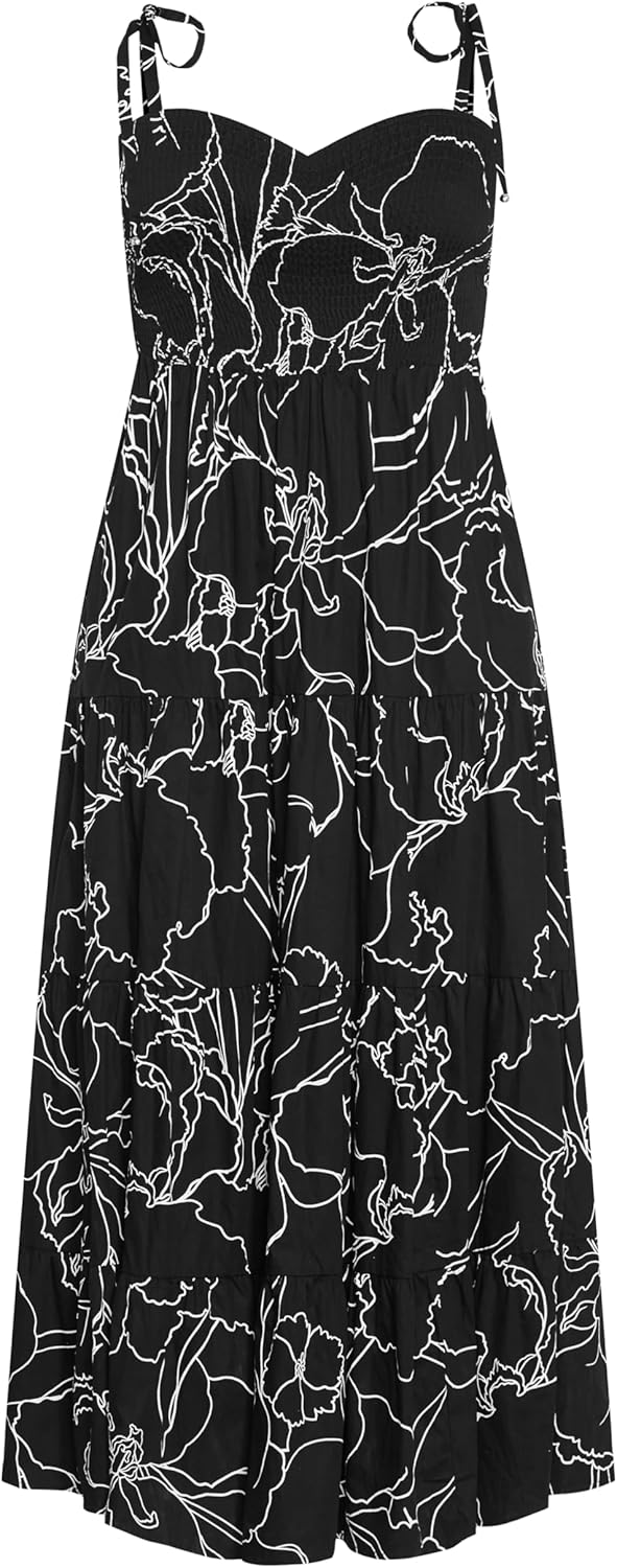 City Chic Marli Print Maxi Dress - Image 6