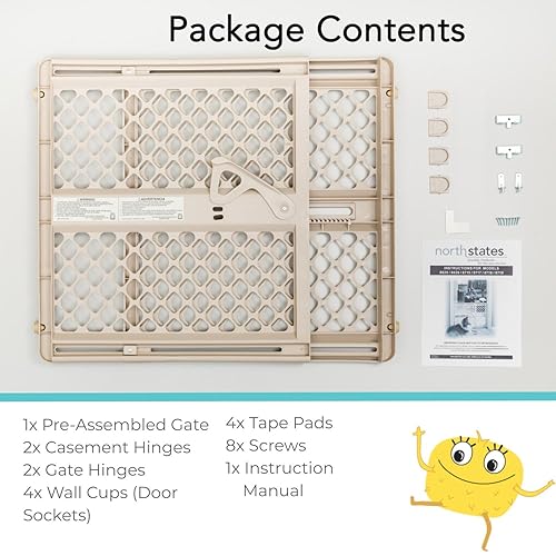 Miniatura 7 de Super puerta ergonómica estados del norte puerta de seguridad de North States Industries paquete de de 1 Arena