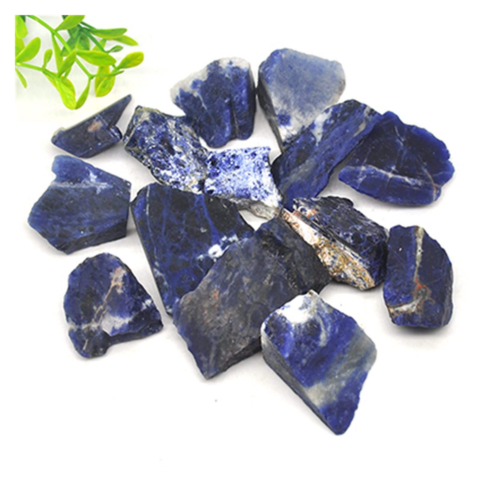 Pierre de sodalite bleue brute, un cristal de guérison parfait à offrir