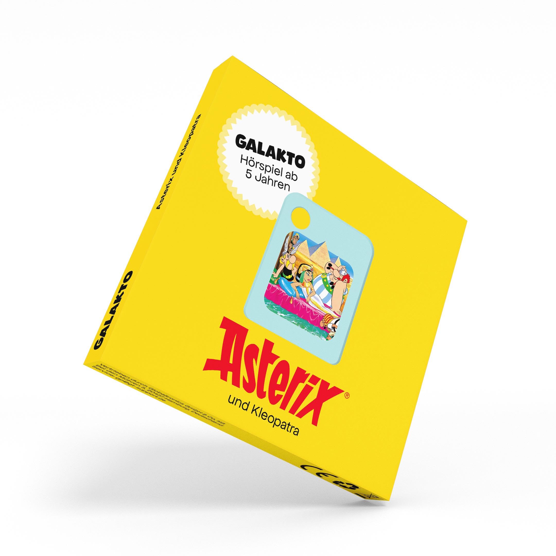 Galakto Audio-Token: Asterix - Asterix und Kleopatra, Hörspiel für Kinder ab 5 Jahren, Spielzeit ca. 43 Minuten - 3