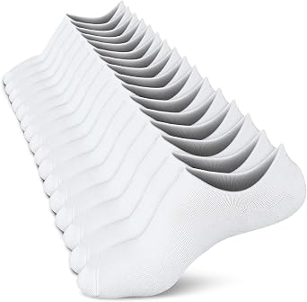 wernies No Show Socks Women Low Cut Ankle Socks Non Slip 4/8 Pairs
