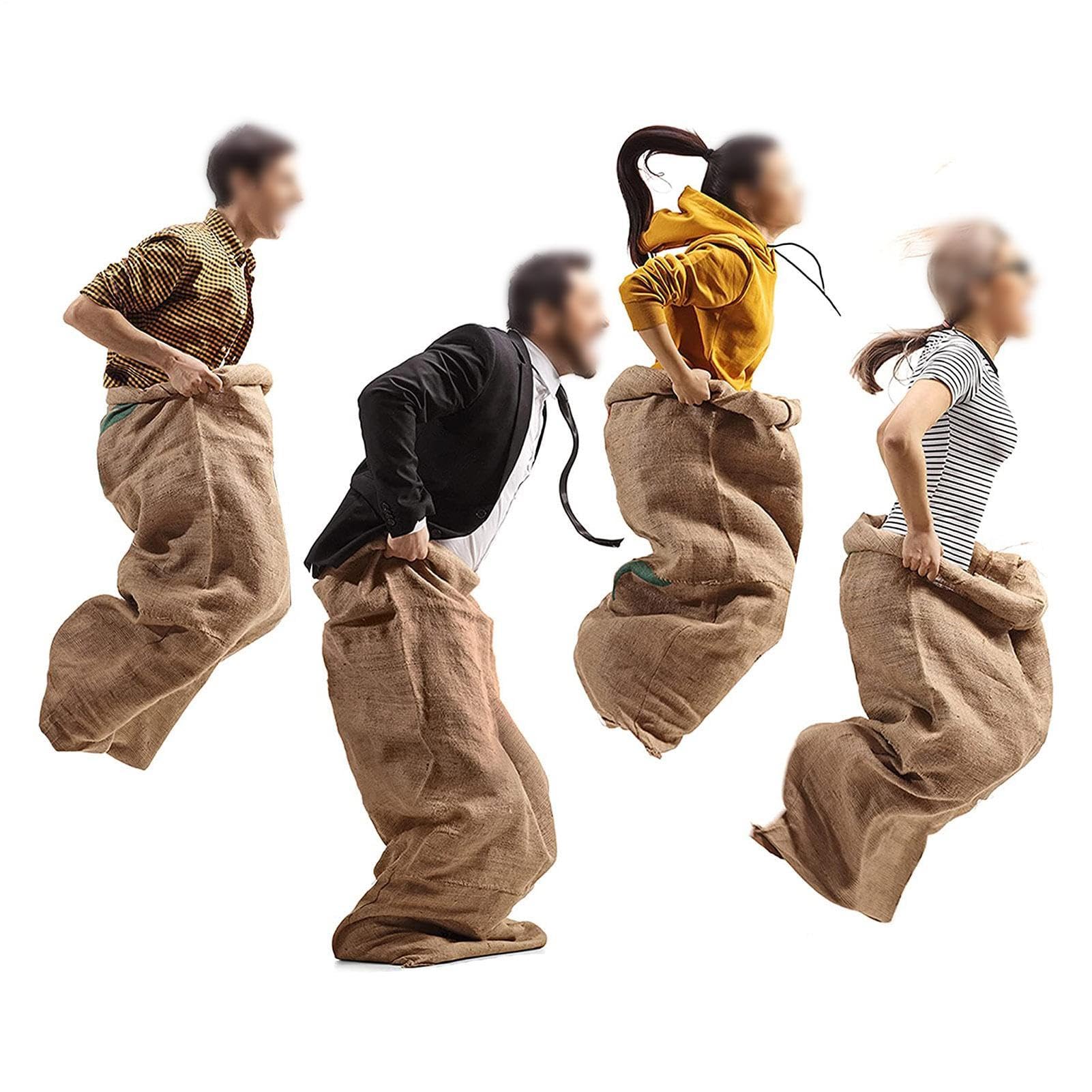 Burlap Sack Outdoor Lawn Games Bag