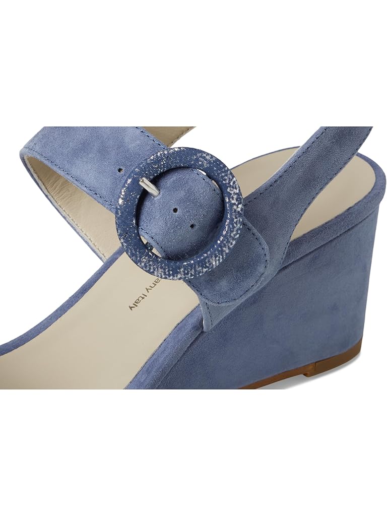 Blue SAS Carine Quarter Strap Wedge Sandals
